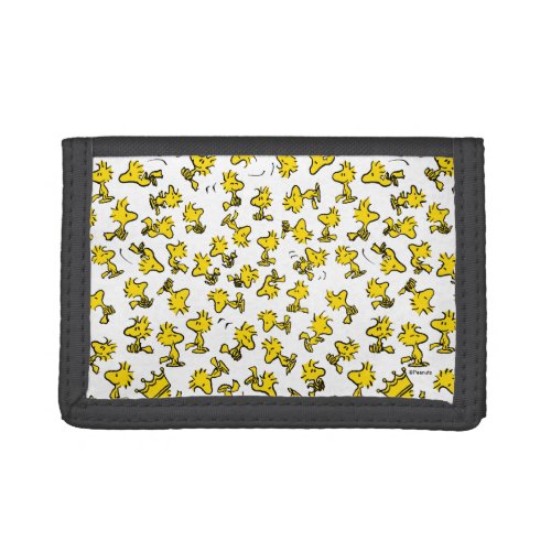 Woodstock Classic Design Pattern Trifold Wallet