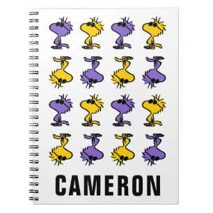 Woodstock Cool Sunglasses Add Your Name Notebook
