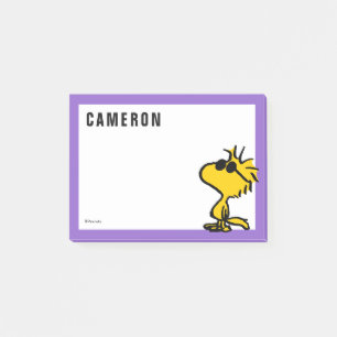 Woodstock Cool Sunglasses Add Your Name Post-it Notes