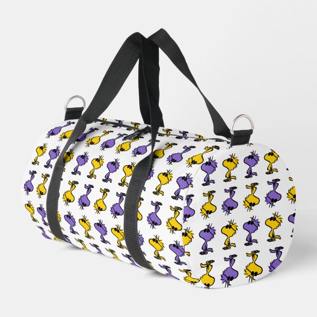 Woodstock Cool Sunglasses Pattern Duffle Bag (Left Corner)
