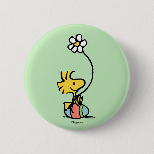 Woodstock Easter Egg Button