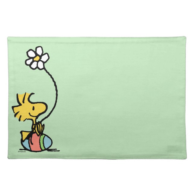 Woodstock Easter Egg Cloth Placemat (Front)