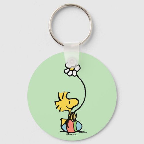 Woodstock Easter Egg Keychain