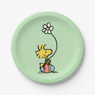 Woodstock Easter Egg Paper Plates