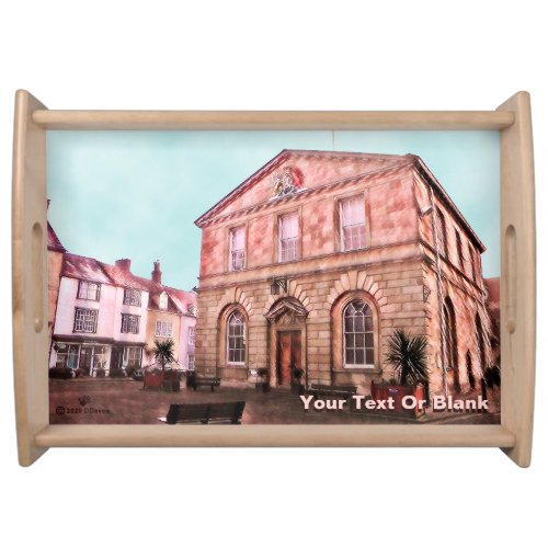 Woodstock England Town Hall Serving Tray