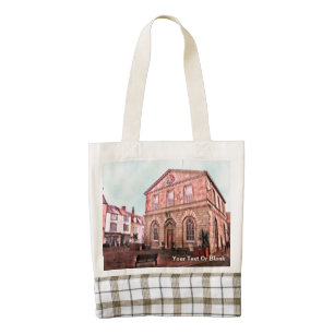 Woodstock, England Town Hall Zazzle HEART Tote Bag