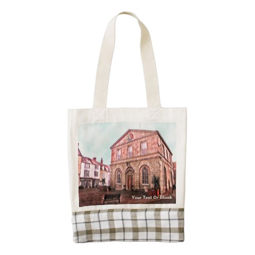 Woodstock England Town Hall Zazzle HEART Tote Bag