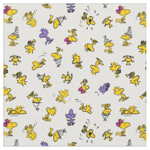 Woodstock Fun Pattern Fabric