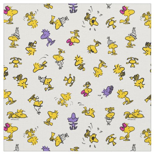 Woodstock Fun Pattern Fabric