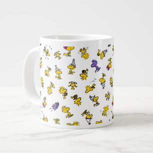 Woodstock Fun Pattern Giant Coffee Mug