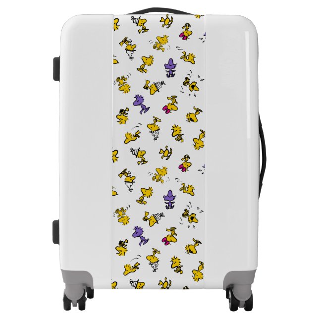 Woodstock Fun Pattern Luggage (Front)