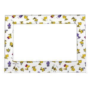 Woodstock Fun Pattern Magnetic Frame