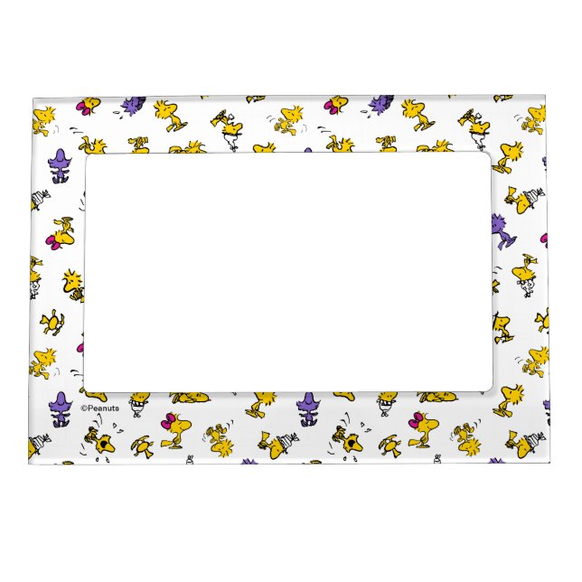 Woodstock Fun Pattern Magnetic Frame (Front)