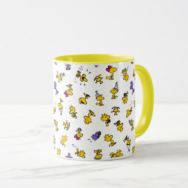 Woodstock Fun Pattern Mug (Front Right)