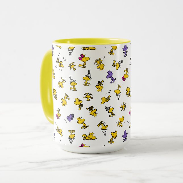 Woodstock Fun Pattern Mug (Front Left)