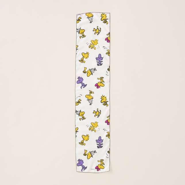 Woodstock Fun Pattern Scarf (Front)