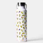Woodstock Fun Pattern Water Bottle<br><div class="desc">Take a look at this super cute design featuring Woodstock in fun poses.</div>