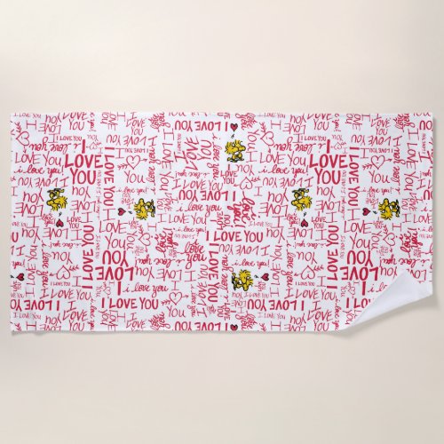 Woodstock  Harriet TrueLove Beach Towel