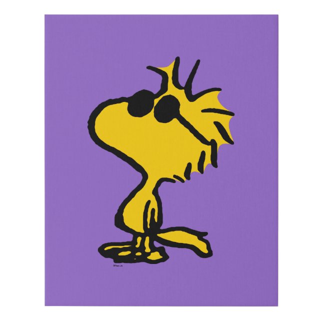 Woodstock In Sunglasses Faux Canvas Print (Front)
