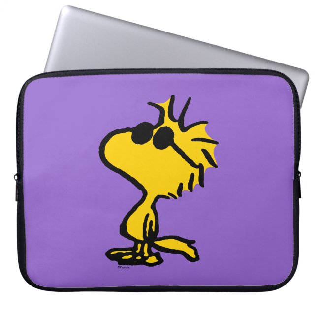 Woodstock In Sunglasses Laptop Sleeve (Front)