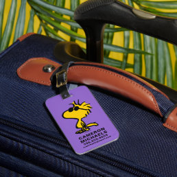 Woodstock In Sunglasses Luggage Tag