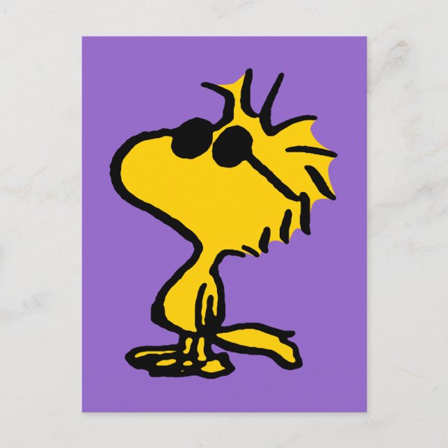 Woodstock In Sunglasses Postcard (Front)