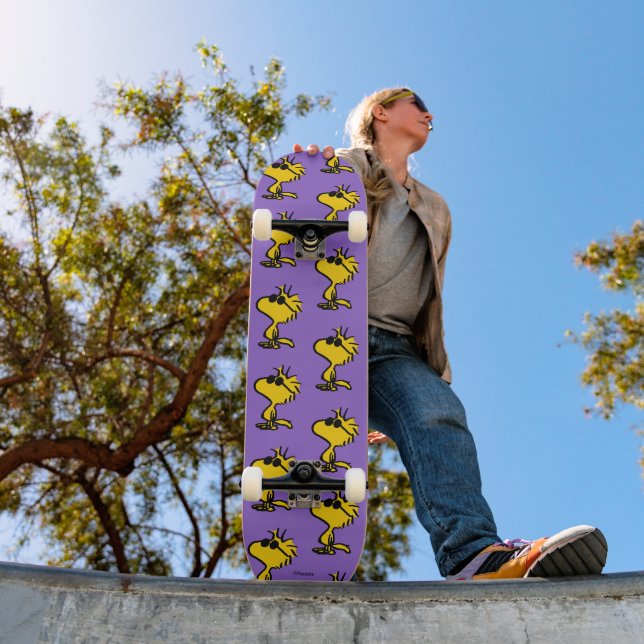 Woodstock In Sunglasses Skateboard (Outdoor 1)