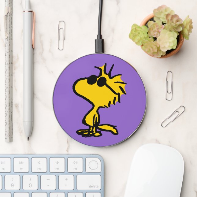 Woodstock In Sunglasses Wireless Charger (Desk)