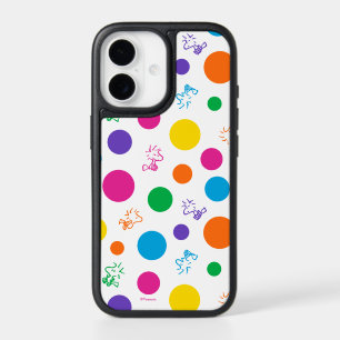 Woodstock Rainbow Polka Dot Pattern iPhone 17 Case