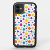 Woodstock Rainbow Polka Dot Pattern OtterBox Symmetry iPhone 11 Case