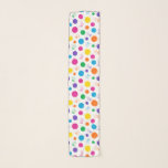 Woodstock Rainbow Polka Dot Pattern Scarf