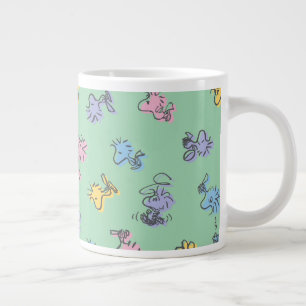 Woodstock Sugar Pop Art Pattern Giant Coffee Mug