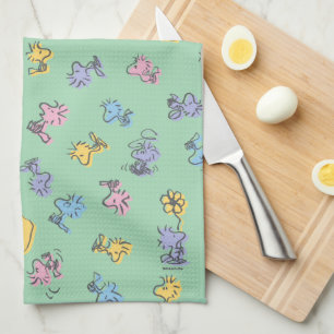 Woodstock Sugar Pop Art Pattern Kitchen Towel