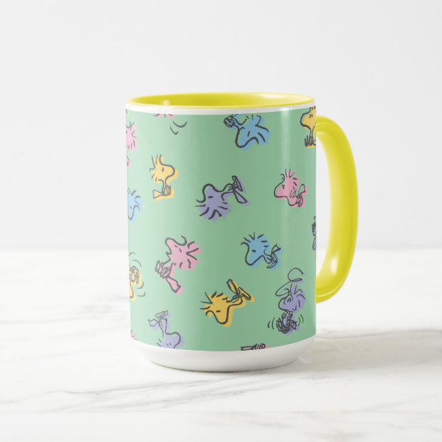 Woodstock Sugar Pop Art Pattern Mug (Front Right)