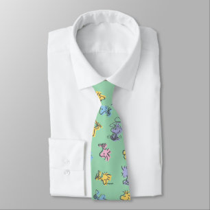 Woodstock Sugar Pop Art Pattern Neck Tie