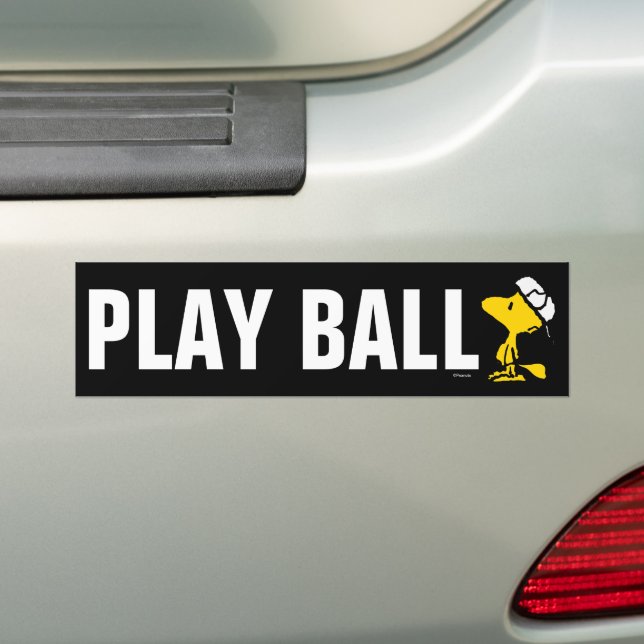 Woodstock Varsity Sports Letter Bumper Sticker (On Car)