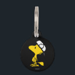 Woodstock Varsity Sports Letter Pattern Pet ID Tag<br><div class="desc">Take a look at this super cute design featuring Woodstock's varsity letter.</div>