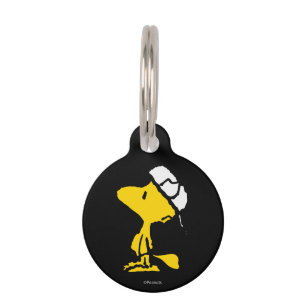 Woodstock Varsity Sports Letter Pattern Pet ID Tag