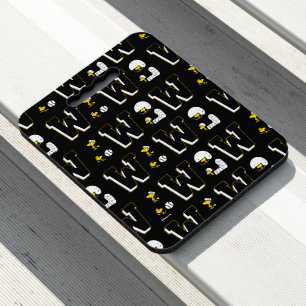 Woodstock Varsity Sports Letter Pattern Seat Cushion