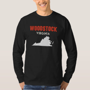 Woodstock Virginia USA State America Travel Virgin T-Shirt