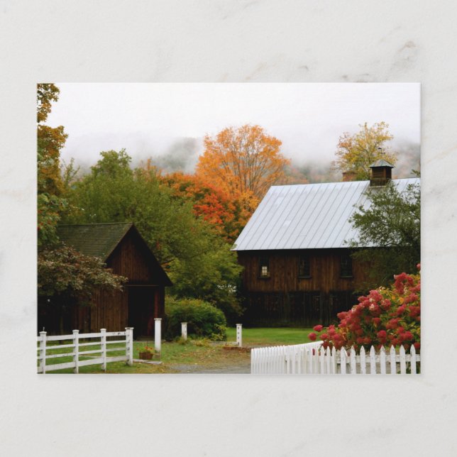 Woodstock, VT Postcard (Front)