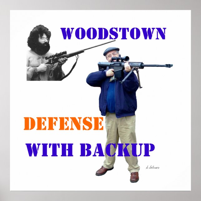 Woodstown Defense with BackUp Poster (Front)