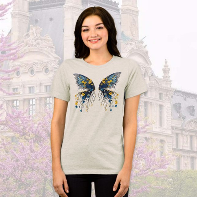 Woodsy Butterfly Tri-Blend Shirt (Creator Uploaded)
