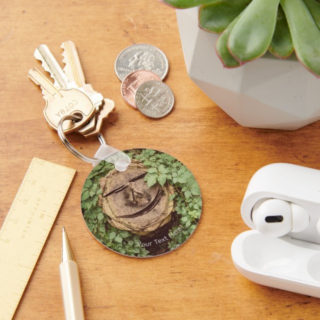 "Woodsy Lady" Keychain (Desk)