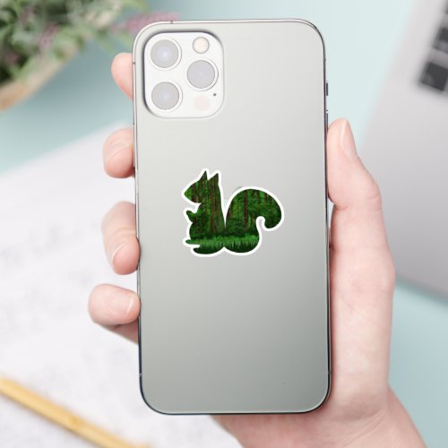 Woodsy Squirrel Sticker