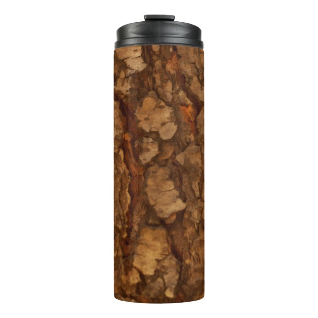 Woodsy 'Tree Bark' Tumbler (Front)