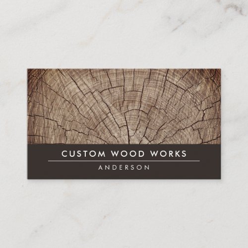 Woodwork Business Card