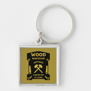 Woodwork Joiner And Carpenter Keychain