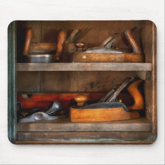 Woodworker -  Cabinetmaker's tools Mouse Pad