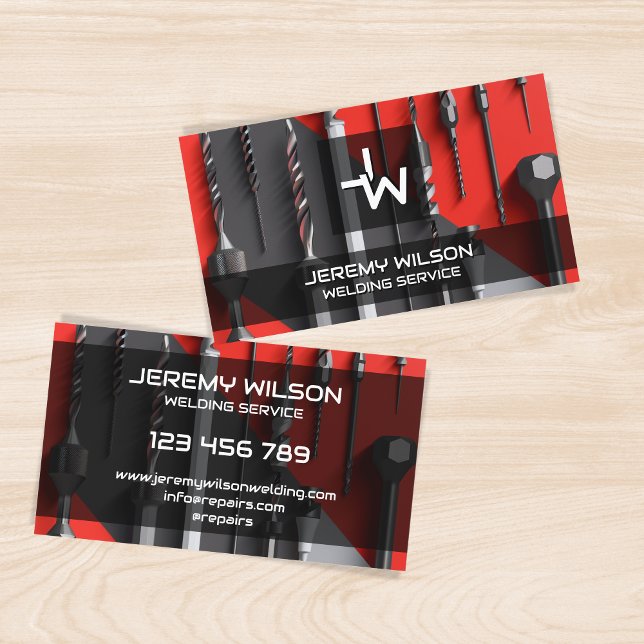Woodworker Carpenter Construction Repair Handyman Business Card (Creator Uploaded)